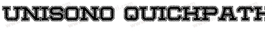 Unisono Quickpath字体转换